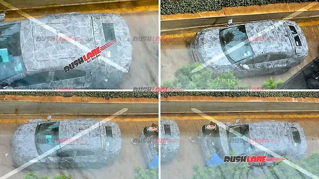 Tata Curvv spied again; panoramic sunroof confirmed Tata Curvv spied again; panoramic sunroof confirmed