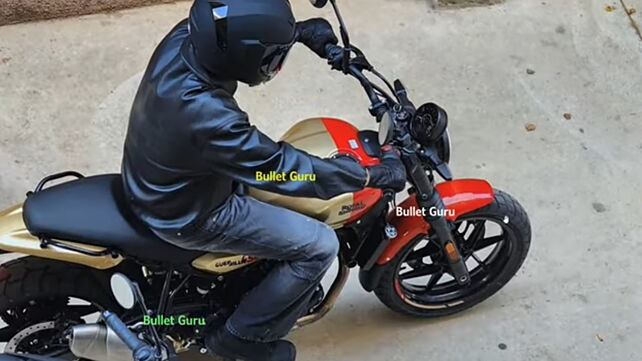 Royal Enfield Guerrilla 450 spied again; colour options, TFT screen revealed