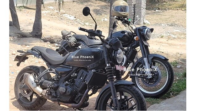 Royal Enfield Bullet 650 spied with Guerrilla 450