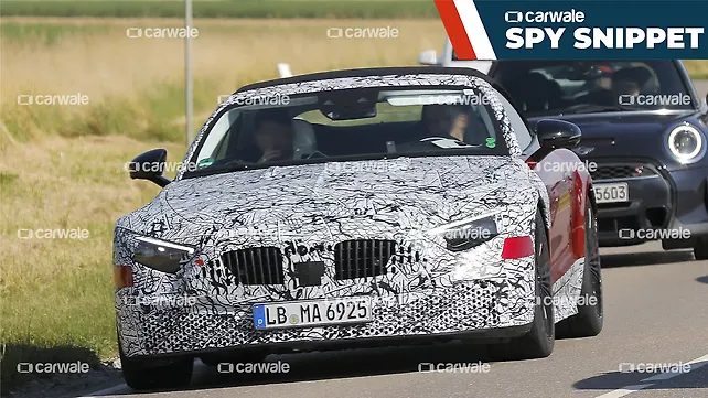 India-bound Mercedes Maybach SL spied on test 