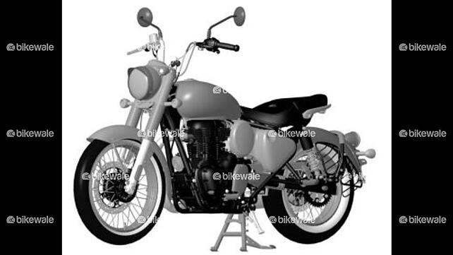 Royal Enfield Classic 350 Bobber Left Front Three Quarter