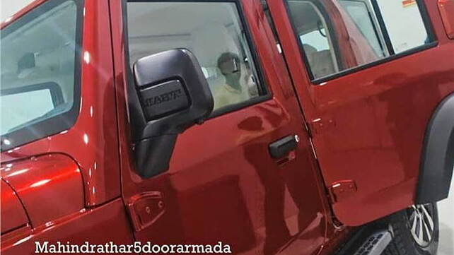 Mahindra Five-door Thar Left Front Three Quarter