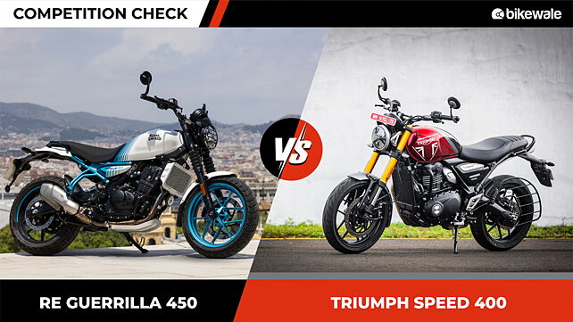 Royal Enfield Guerrilla 450 vs Triumph Speed 400 – Competition check