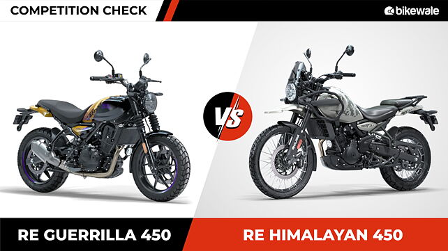 Royal Enfield Guerrilla 450 vs Himalayan 450 - What's different?