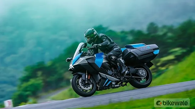 Kawasaki Ninja H2 SX-based hydrogen ICE motorcycle showcased Kawasaki Ninja H2 SX-based hydrogen ICE motorcycle showcased