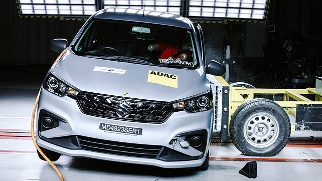 Maruti Suzuki Ertiga gets 1 star Global NCAP safety rating