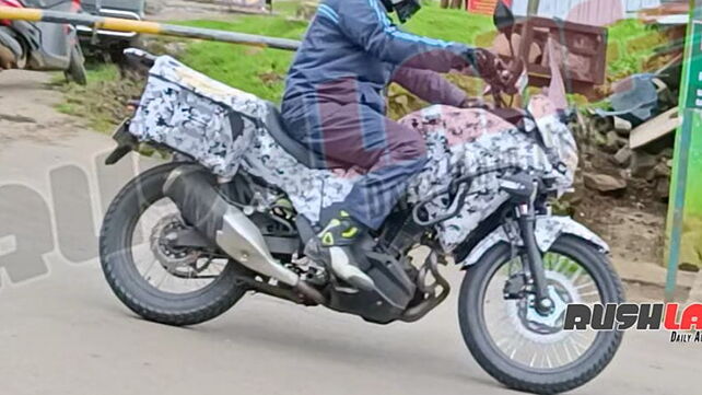 Kawasaki Versys X-300 spotted testing again!