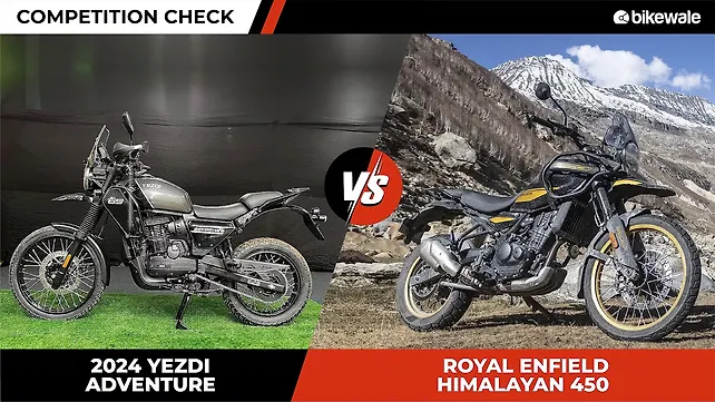2024 Yezdi Adventure vs Royal Enfield Himalayan 450 – Competition Check 2024 Yezdi Adventure vs Royal Enfield Himalayan 450 – Competition Check
