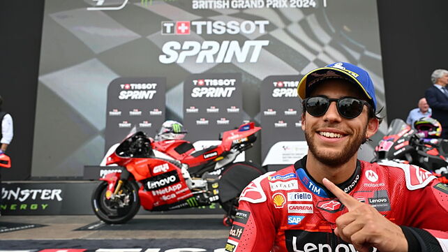 MotoGP 2024: Ducati's Enea Bastianini wins the British GP Sprint