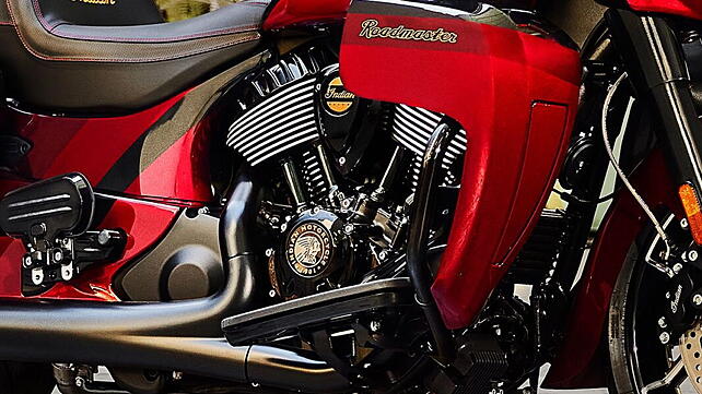 Indian Roadmaster Elite Engine From Right