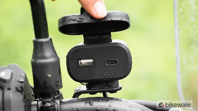 Yezdi Adventure [2024] USB Charging Port