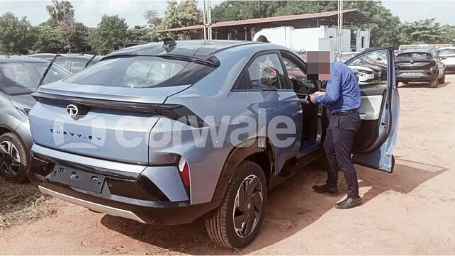 Exclusive! Tata Curvv EV arrives at dealers ahead of launch