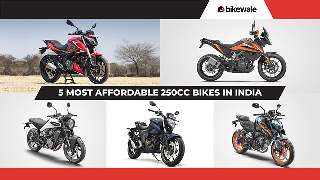 5 most affordable 250cc bikes on sale in India