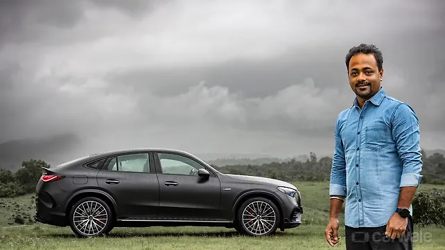 Mercedes-Benz AMG GLC43 Coupe Right Side View
