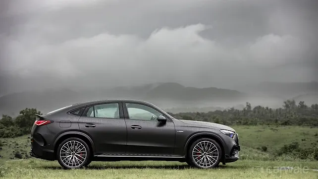 Mercedes-Benz AMG GLC43 Coupe Right Side View