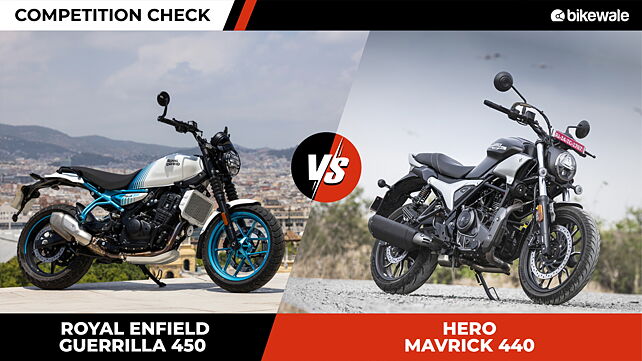 Royal Enfield Guerrilla 450 vs Hero Mavrick 440 – Competition Check