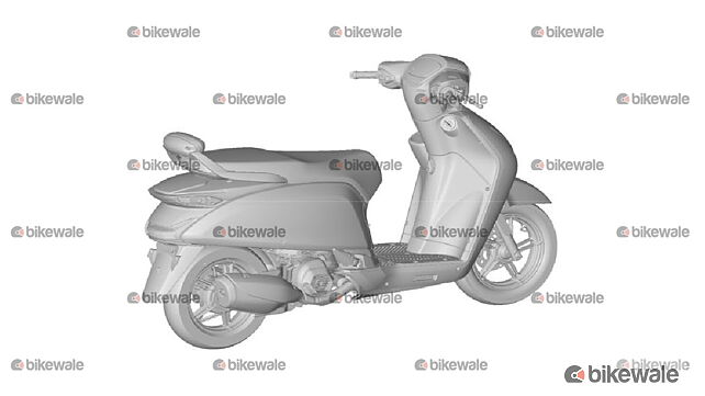 New Hero Destini 125 patent image leaked