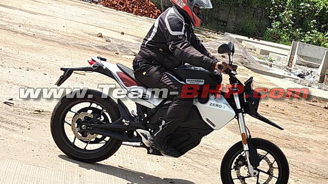 Zero FXE electric motorcycle spotted testing in India for the first time