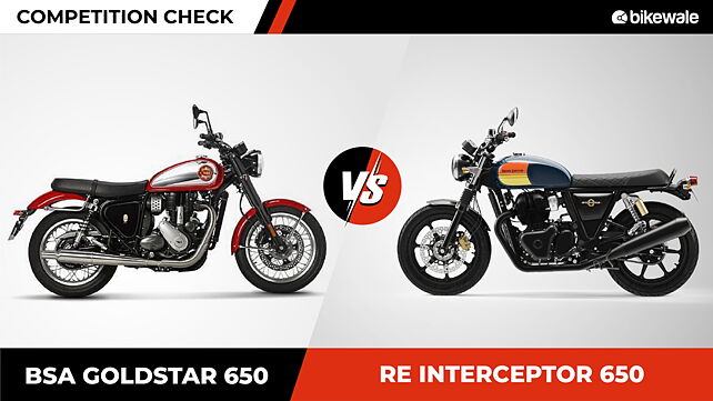 BSA Goldstar 650 vs Royal Enfield Interceptor 650: Competition Check