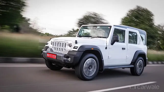 Mahindra Thar Roxx Left Front Three Quarter