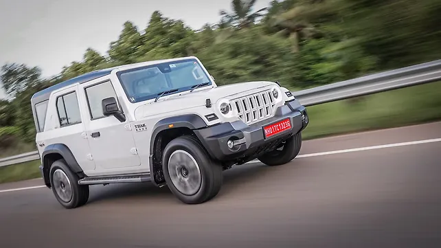 Mahindra Thar Roxx Left Rear Three Quarter