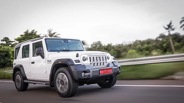 Mahindra Thar Roxx Right Front Three Quarter Mahindra Thar Roxx Right Front Three Quarter