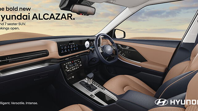 Hyundai Alcazar facelift interior revealed ahead of launch