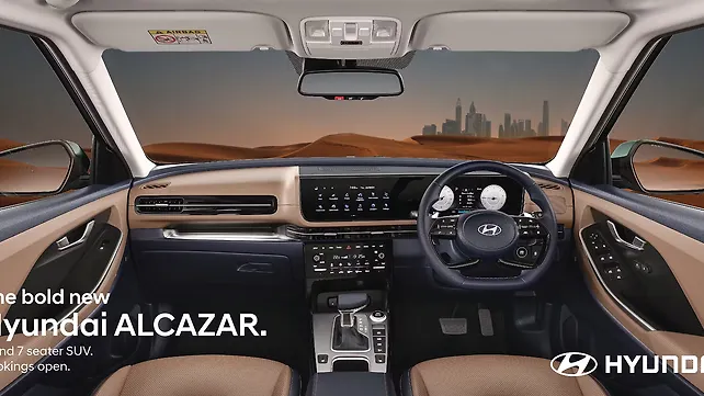 Hyundai Alcazar facelift Dashboard Hyundai Alcazar facelift Dashboard