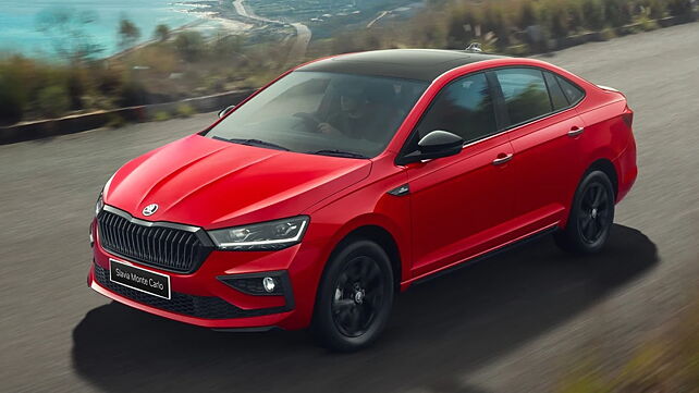 Skoda Slavia Monte Carlo launched in India at Rs. 15.79 lakh