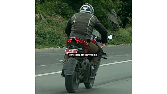 TVS Apache RR 310 spotted with new updates!