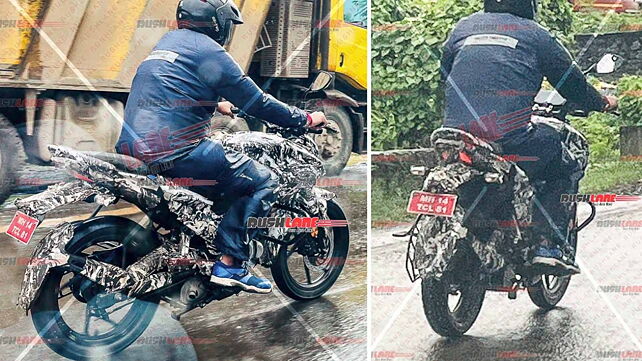 Bajaj Pulsar N125 new spy shots!