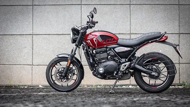 Triumph Speed T4 Left Side View
