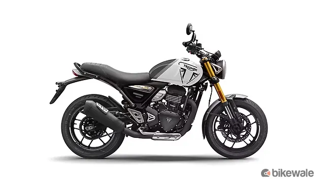 ट्रायम्फ स्पीड 400 का दाहिना दृश्य Triumph Speed 400 Right Side View