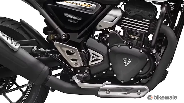 ट्रायम्फ स्पीड 400 इंजन दाईं ओर से Triumph Speed 400 Engine From Right