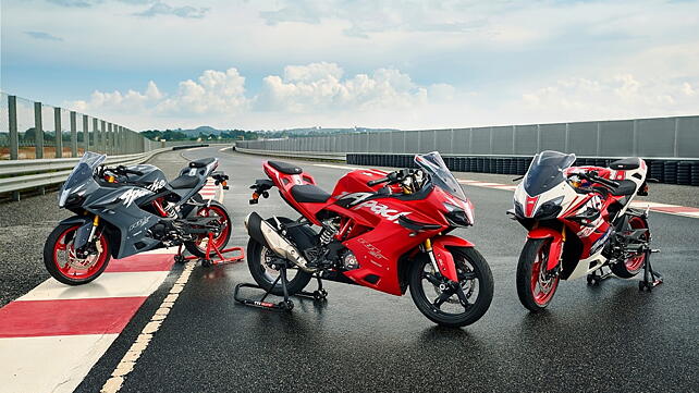 TVS Apache RR 310 colour options