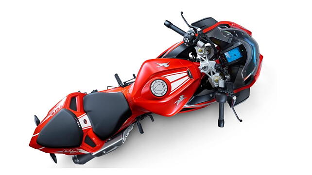 TVS Apache RR 310 top view