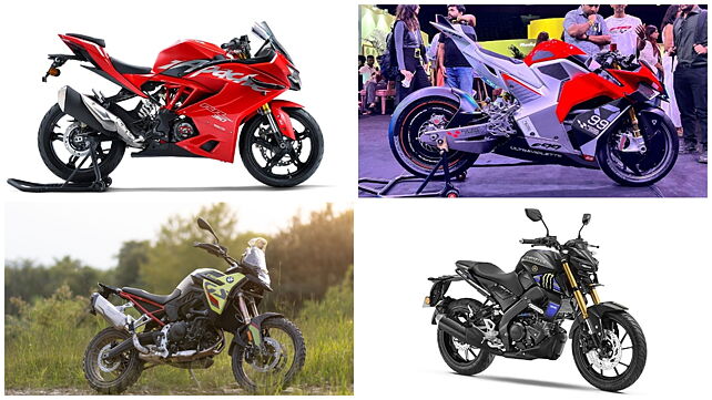 Your weekly dose of bike updates: Triumph Speed T4, 2024 TVS Apache RR 310, and more!