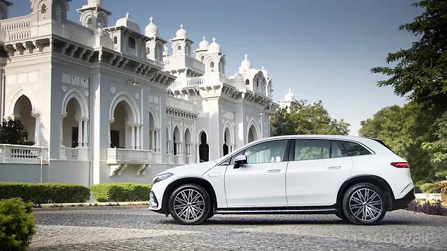 Mercedes-Benz EQS SUV Left Side View
