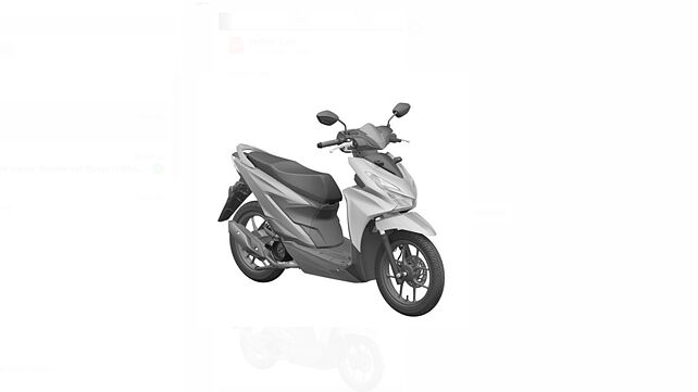 Honda Beat scooter design patented in India