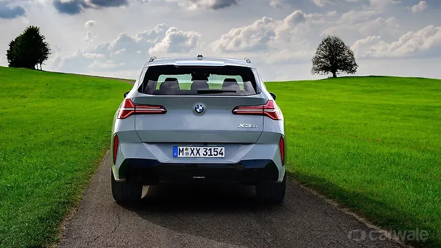 BMW X3 Rear View