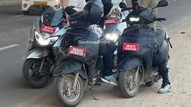 New Suzuki Access 125 spotted testing 