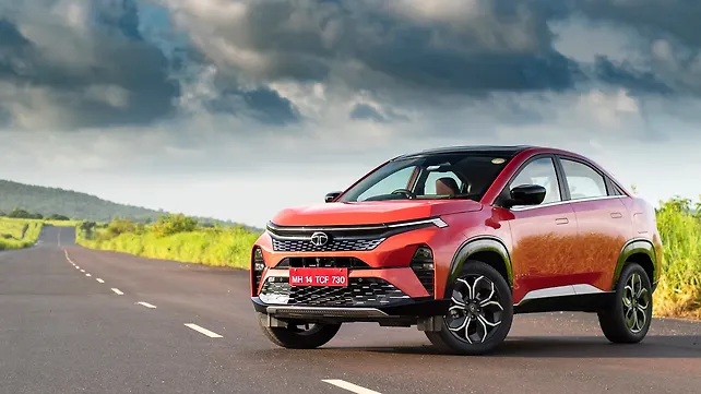 Tata Curvv Left Front Three Quarter Tata Curvv Left Front Three Quarter