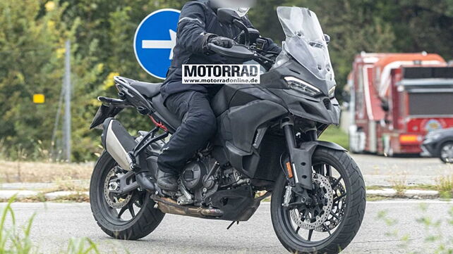 New Ducati Multistrada V2 spotted testing