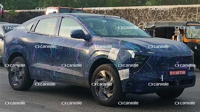 Mahindra XUV.e9 new spy pictures leaked Mahindra XUV.e9 new spy pictures leaked