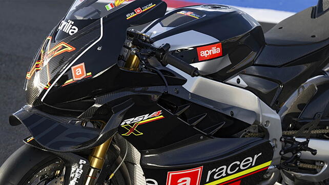 Aprilia  left side winglets