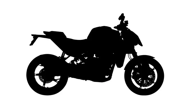 KTM Right Side View KTM Right Side View
