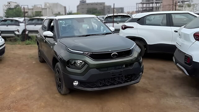 Tata Punch Camo Edition reaches dealerships - CarWale