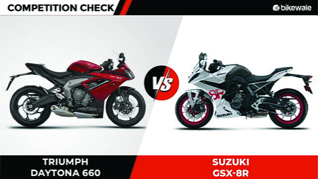 Suzuki GSX-8R vs Triumph Daytona 660: Competition Check 