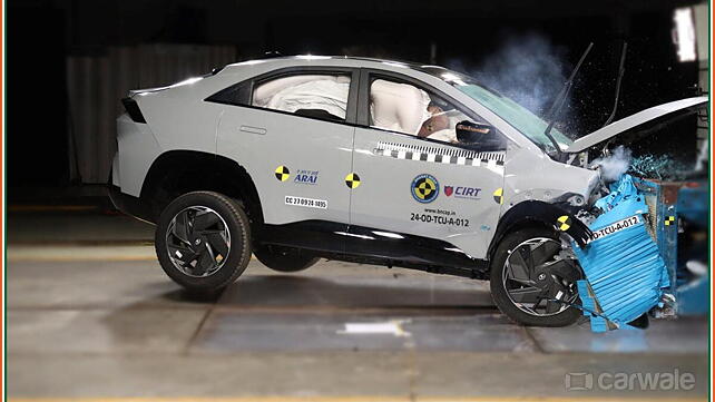 Tata Curvv EV scores top honours in BNCAP crash test