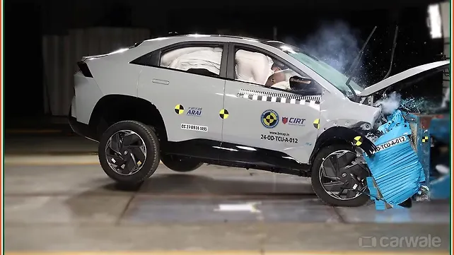 Tata Curvv EV scores top honours in BNCAP crash test Tata Curvv EV scores top honours in BNCAP crash test